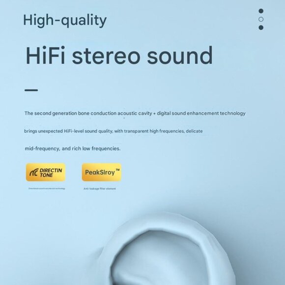 X56 bone conduction bluetooth headset wireless noise reduction sports headset - Picture 4 of 7